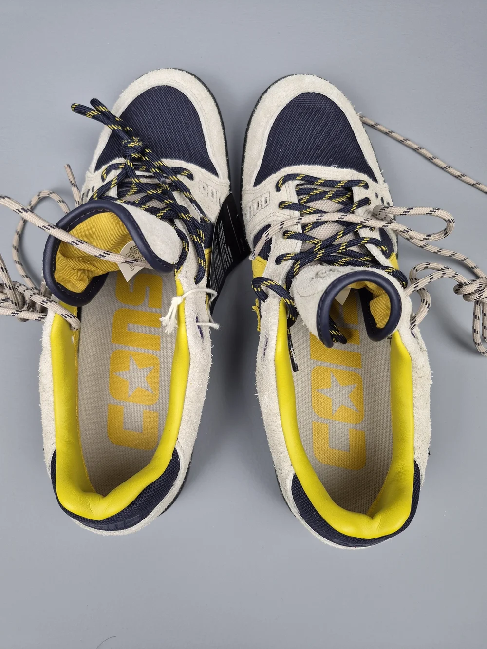 Converse AS-1 Pro by Alexis Sablone Navy/Yellow/Cream Speckled Men's 10.5 - Picture 10 of 10